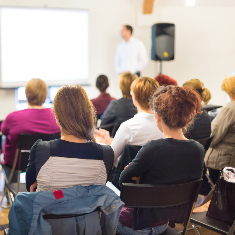 Academic Professor Lecturing at the Faculty